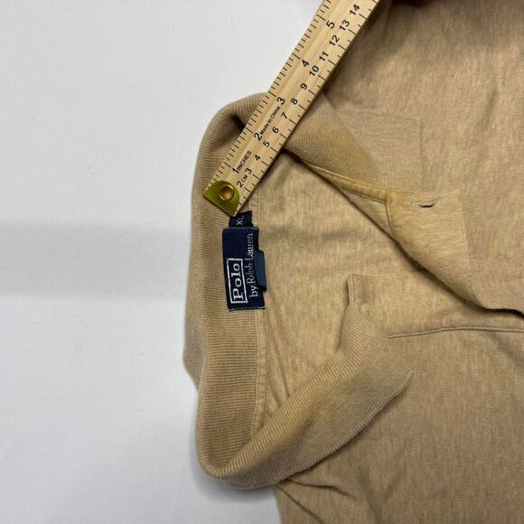 Polo Ralph Lauren Khaki Green Long Sleeve Button Shirt Size XL - Picture 3 of 4